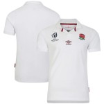 England Rugby World Cup 2023 Home Classic Short Sleeve Jersey - White - Mens England Rugby World Cup 2023 Home Classic Short Sleeve Jersey - White - Mens