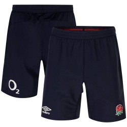 England Rugby Alternate Replica Shorts 2023/24 - Navy - Junior