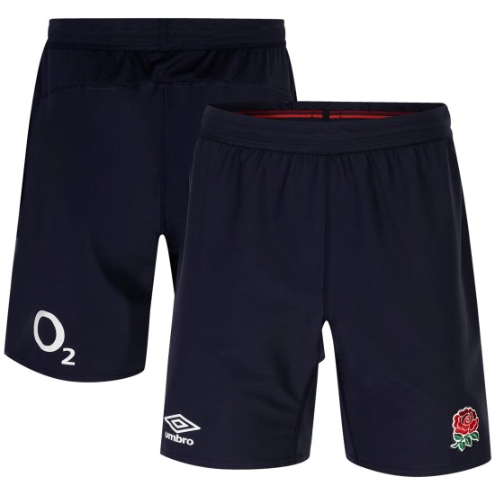 England Rugby Alternate Replica Shorts 2023/24 - Navy - Junior England Rugby Alternate Replica Shorts 2023/24 - Navy - Junior