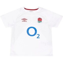 England Rugby Home Replica Kit 2023/24 - White - Children England Rugby Home Replica Kit 2023/24 - White - Children