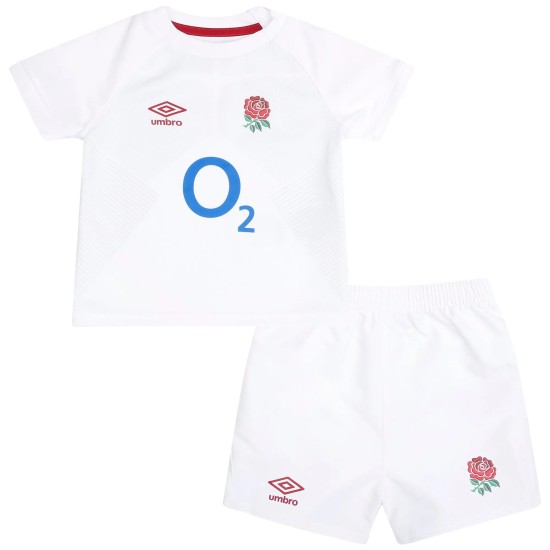 England Rugby Home Replica Shirt 2023/24 - White - Kids England Rugby Home Replica Shirt 2023/24 - White - Kids
