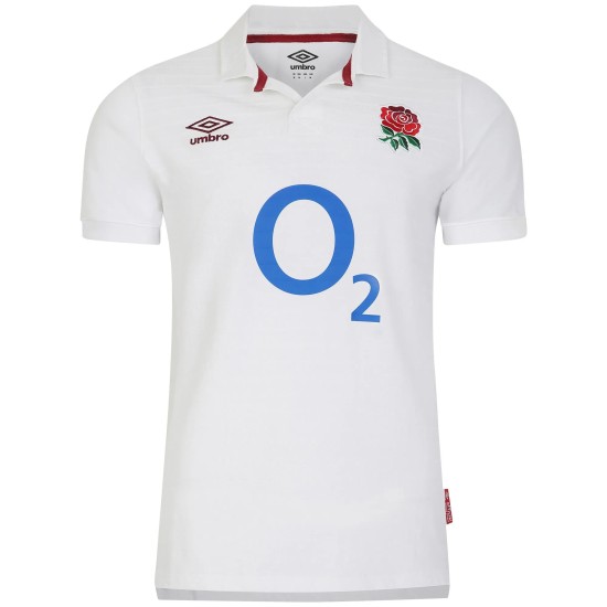 England Rugby Home Classic Jersey 2023/24 - White - Junior England Rugby Home Classic Jersey 2023/24 - White - Junior