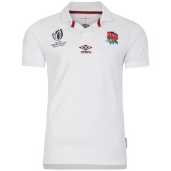 England Rugby World Cup 2023 Home Classic Short Sleeve Jersey - White - Junior England Rugby World Cup 2023 Home Classic Short Sleeve Jersey - White - Junior