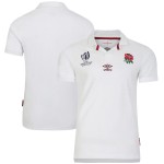 England Rugby World Cup 2023 Home Classic Short Sleeve Jersey - White - Junior England Rugby World Cup 2023 Home Classic Short Sleeve Jersey - White - Junior