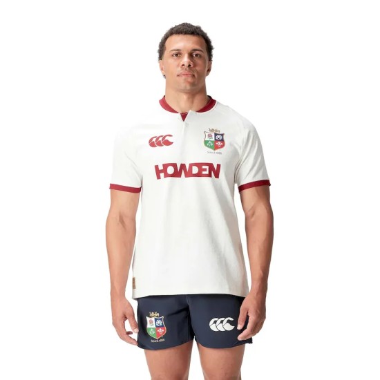 British & Irish Lions 2025 Replica Training Jersey - Off White - Men's British & Irish Lions 2025 Replica Training Jersey - Off White - Men's