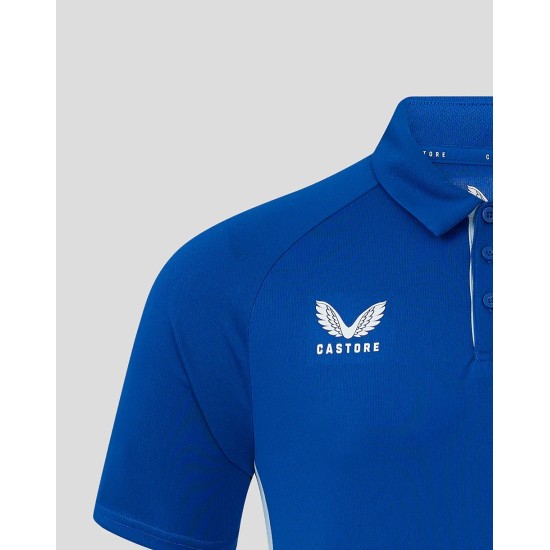 Leinster Rugby Men's 24/25 Training Polo Blue Leinster Rugby Men's 24/25 Training Polo Blue