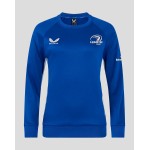 Leinster Rugby Women's 24/25 Training Sweatshirt Blue Leinster Rugby Women's 24/25 Training Sweatshirt Blue