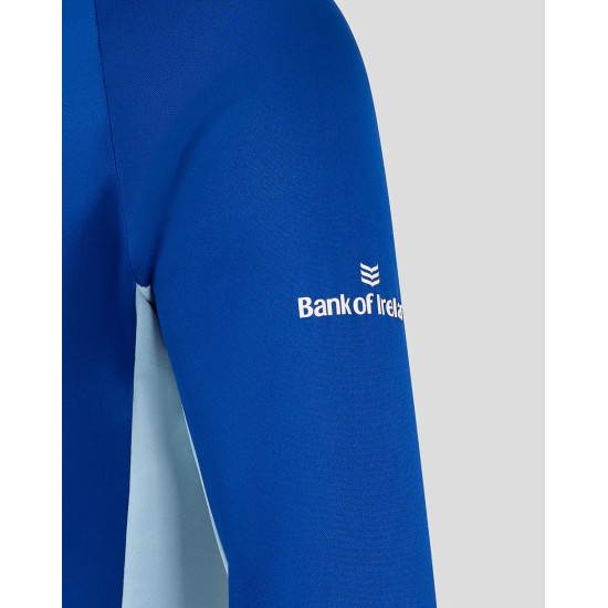 Leinster Rugby Men's 24/25 Training Sweatshirt Blue Leinster Rugby Men's 24/25 Training Sweatshirt Blue