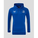 Leinster Rugby Men's 24/25 Overhead Training Hoody Blue Leinster Rugby Men's 24/25 Overhead Training Hoody Blue