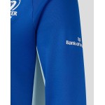 Leinster Rugby Men's 24/25 Overhead Training Hoody Blue Leinster Rugby Men's 24/25 Overhead Training Hoody Blue