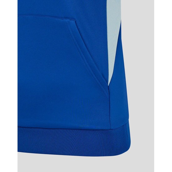 Leinster Rugby Men's 24/25 Overhead Training Hoody Blue Leinster Rugby Men's 24/25 Overhead Training Hoody Blue