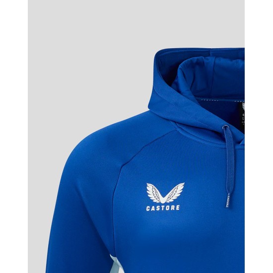 Leinster Rugby Men's 24/25 Overhead Training Hoody Blue Leinster Rugby Men's 24/25 Overhead Training Hoody Blue