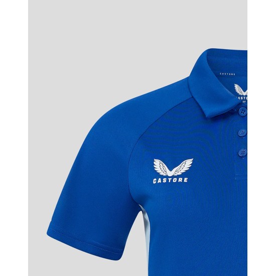 Leinster Rugby Women's 24/25 Training Polo Blue Leinster Rugby Women's 24/25 Training Polo Blue
