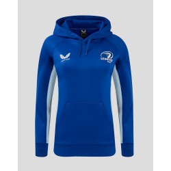 Leinster Rugby Women's 24/25 Overhead Training Hoody Blue