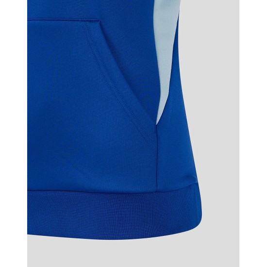 Leinster Rugby Women's 24/25 Overhead Training Hoody Blue Leinster Rugby Women's 24/25 Overhead Training Hoody Blue