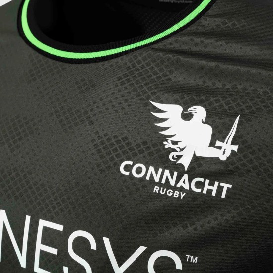 Macron Connacht Rugby Poly Dry Tee 2023/24 Macron Connacht Rugby Poly Dry Tee 2023/24