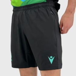 Macron Connacht Rugby Training Bermuda Shorts Black