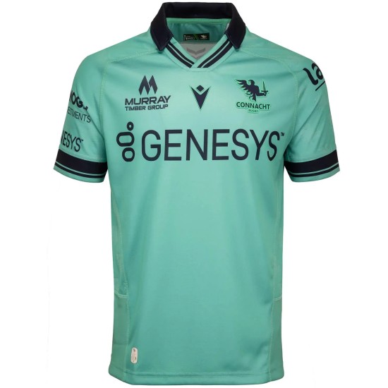 Macron Connacht Rugby 2024/25 Euro Kids Jersey Macron Connacht Rugby 2024/25 Euro Kids Jersey