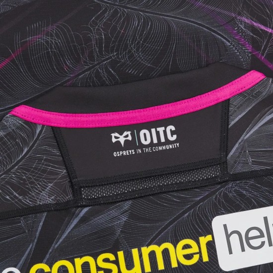 Ospreys 2024/25 home match shirt Ospreys 2024/25 home match shirt