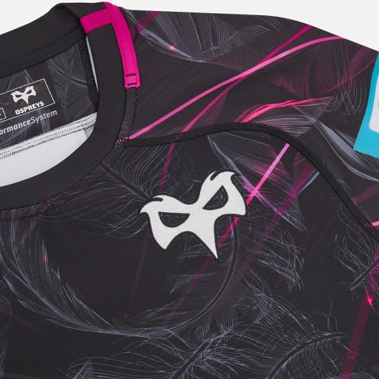 Ospreys 2024/25 home match shirt Ospreys 2024/25 home match shirt