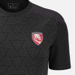 Gloucester Rugby 2025/26 Womens Black Training Tee Gloucester Rugby 2025/26 Womens Black Training Tee