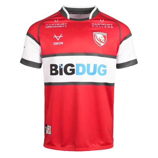 Gloucester Rugby 24/25 Replica Home Shirt JNR - Elite Pro Sports Gloucester Rugby 24/25 Replica Home Shirt JNR - Elite Pro Sports