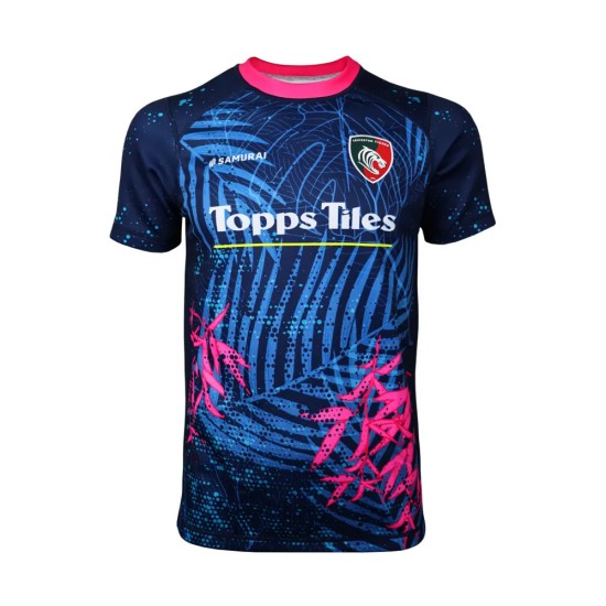 Leicester Tigers 24/25 Matchday Warm-Up Jersey Mens Leicester Tigers 24/25 Matchday Warm-Up Jersey Mens