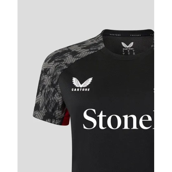 WOMEN'S 25/26 TRAINING SHORT SLEEVE TEE - CAVIAR WOMEN'S 25/26 TRAINING SHORT SLEEVE TEE - CAVIAR