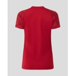 WOMEN'S 25/26 TRAINING SHORT SLEEVE TEE - RHYMTHIC RED WOMEN'S 25/26 TRAINING SHORT SLEEVE TEE - RHYMTHIC RED