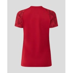 WOMEN'S 25/26 TRAINING SHORT SLEEVE TEE - RHYMTHIC RED WOMEN'S 25/26 TRAINING SHORT SLEEVE TEE - RHYMTHIC RED