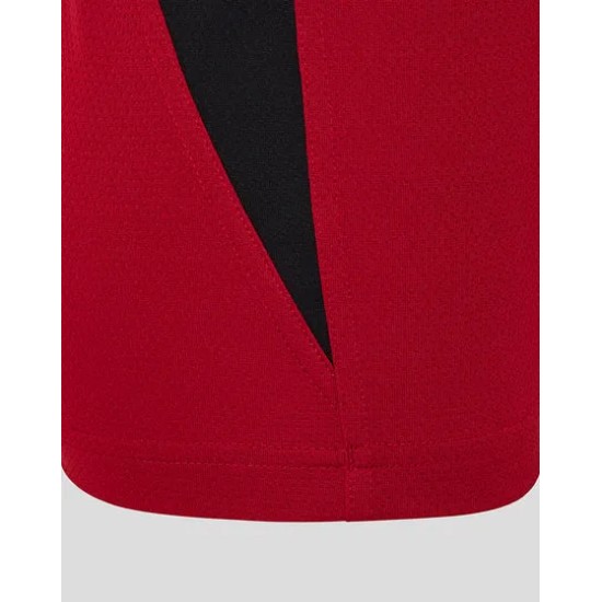 Junior 25/26 TRAINING SHORT SLEEVE TEE - RHYMTHIC RED Junior 25/26 TRAINING SHORT SLEEVE TEE - RHYMTHIC RED