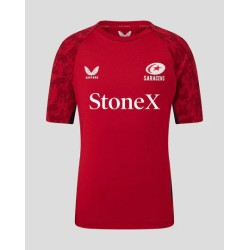 Junior 25/26 TRAINING SHORT SLEEVE TEE - RHYMTHIC RED