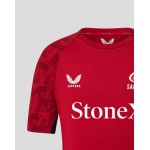 Junior 25/26 TRAINING SHORT SLEEVE TEE - RHYMTHIC RED Junior 25/26 TRAINING SHORT SLEEVE TEE - RHYMTHIC RED