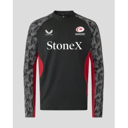 MEN'S 25/26 TRAINING DRILL TOP - CAVIAR