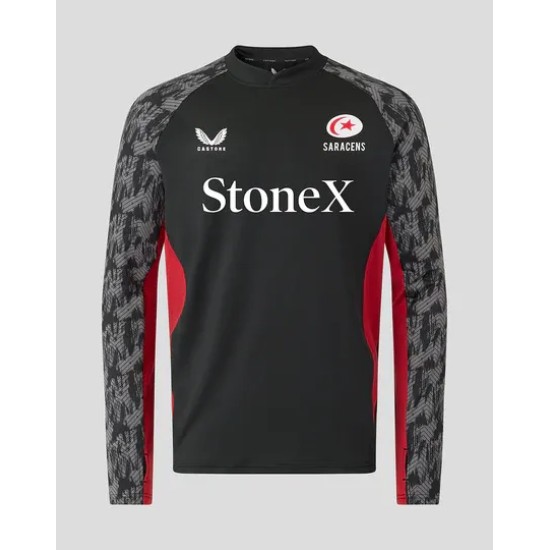 MEN'S 25/26 TRAINING DRILL TOP - CAVIAR MEN'S 25/26 TRAINING DRILL TOP - CAVIAR