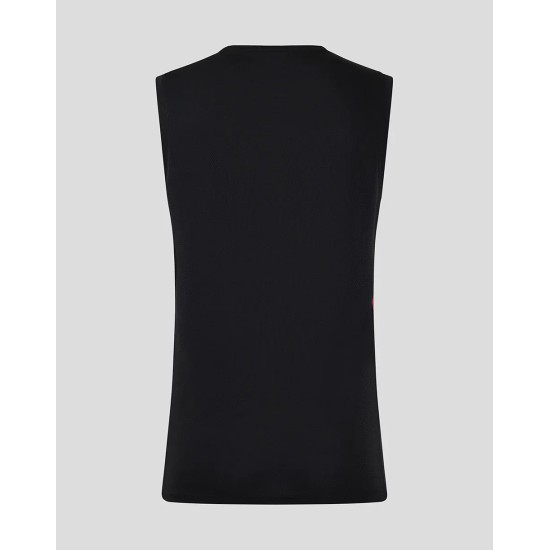 Men's Saracens 24/25 Matchday Vest Black/Red Men's Saracens 24/25 Matchday Vest Black/Red