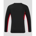 Men's Saracens 24/25 Matchday Long Sleeve Tee Black/Red Men's Saracens 24/25 Matchday Long Sleeve Tee Black/Red