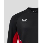 Men's Saracens 24/25 Matchday Midlayer Black/Red Men's Saracens 24/25 Matchday Midlayer Black/Red