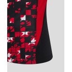 Women's Saracens 24/25 Matchday Tee Black/Red Women's Saracens 24/25 Matchday Tee Black/Red