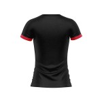 Women's Saracens 24/25 Matchday T-Shirt Black/Red Women's Saracens 24/25 Matchday T-Shirt Black/Red