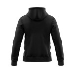 Men's Saracens 24/25 Matchday Black/Red Zip-Up Hoodie Men's Saracens 24/25 Matchday Black/Red Zip-Up Hoodie