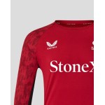 MEN'S 25/26 TRAINING LONG SLEEVE TEE - RHYTMIC RED MEN'S 25/26 TRAINING LONG SLEEVE TEE - RHYTMIC RED