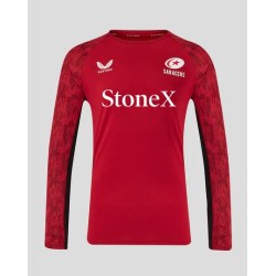 MEN'S 25/26 TRAINING LONG SLEEVE TEE - RHYTMIC RED