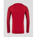 MEN'S 25/26 TRAINING LONG SLEEVE TEE - RHYTMIC RED MEN'S 25/26 TRAINING LONG SLEEVE TEE - RHYTMIC RED