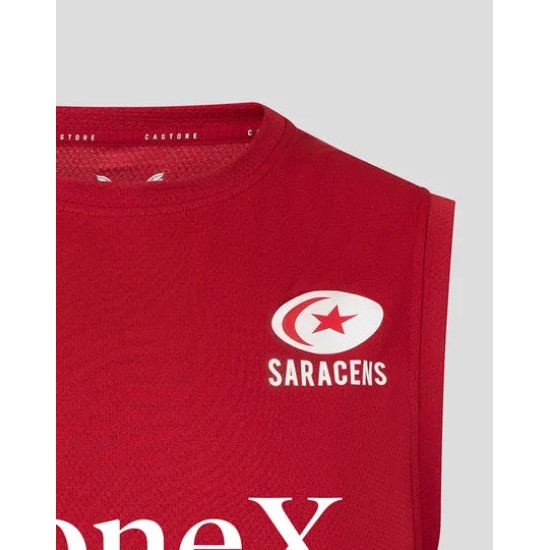 MEN'S 25/26 TRAINING VEST - RHYTHMIC RED MEN'S 25/26 TRAINING VEST - RHYTHMIC RED