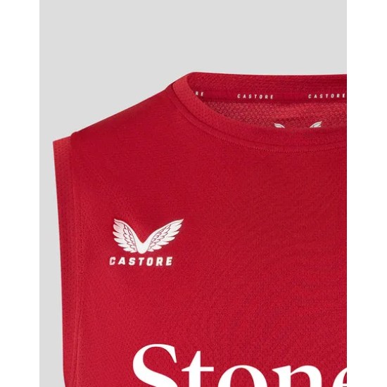 MEN'S 25/26 TRAINING VEST - RHYTHMIC RED MEN'S 25/26 TRAINING VEST - RHYTHMIC RED