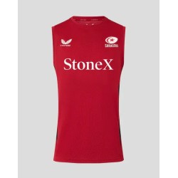 MEN'S 25/26 TRAINING VEST - RHYTHMIC RED