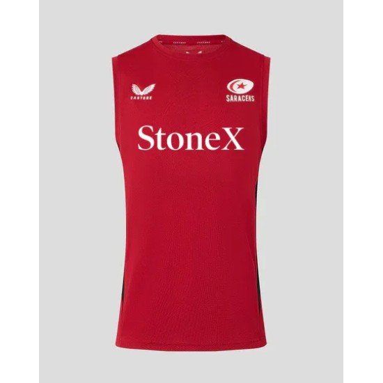 MEN'S 25/26 TRAINING VEST - RHYTHMIC RED MEN'S 25/26 TRAINING VEST - RHYTHMIC RED