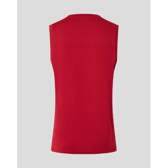 MEN'S 25/26 TRAINING VEST - RHYTHMIC RED MEN'S 25/26 TRAINING VEST - RHYTHMIC RED