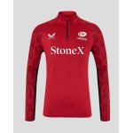 MEN'S 25/26 TRAINING 1/4 ZIP - RHYMTHIC RED MEN'S 25/26 TRAINING 1/4 ZIP - RHYMTHIC RED